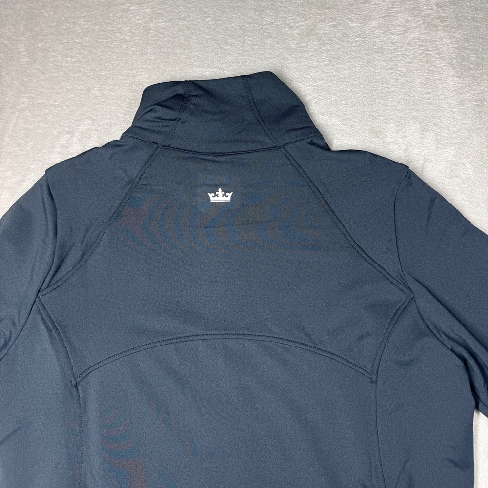 NWT Peter Millar Women’s Company Embroidered Lauren Black Full Zip Jacket Medium - Picture 10 of 14
